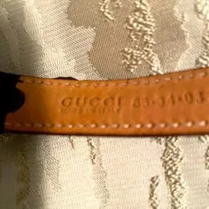 Vintage Gucci metal, suede and leather brown belt Gucci | Accessories | Vintage Gucci Metal Suede And Leather  main image 3